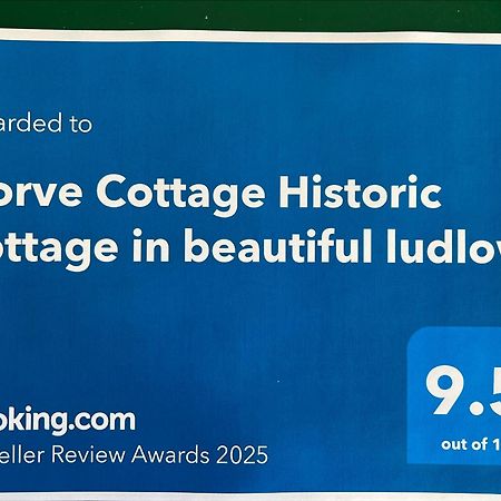 Corve Cottage Historic Cottage In Beautiful Ludlow Zewnętrze zdjęcie